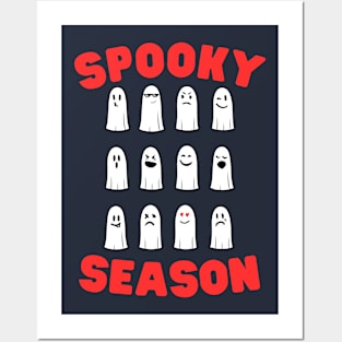 Spooky Season - Halloween ghosts - love spooky ghosts Posters and Art